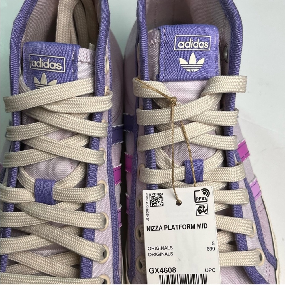 ADIDAS NIZZA Platform Shoes - Picture 10 of 13